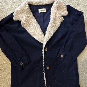 Light jacket Navy with sherling